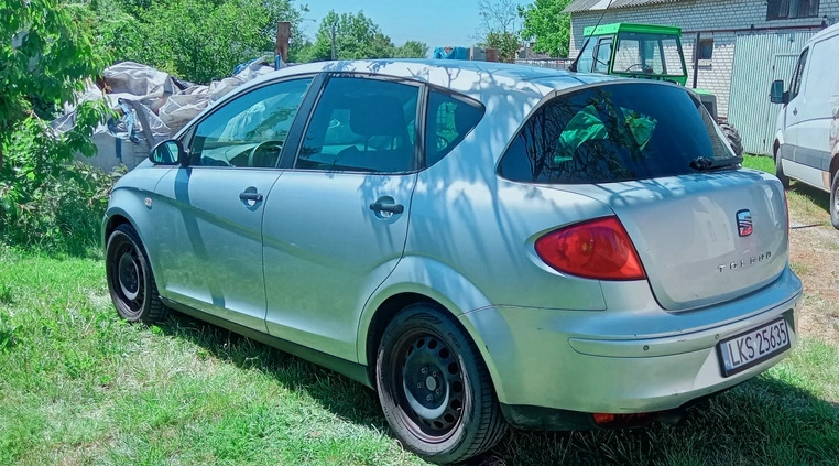 Seat Toledo cena 7500 przebieg: 167753, rok produkcji 2005 z Środa Śląska małe 22